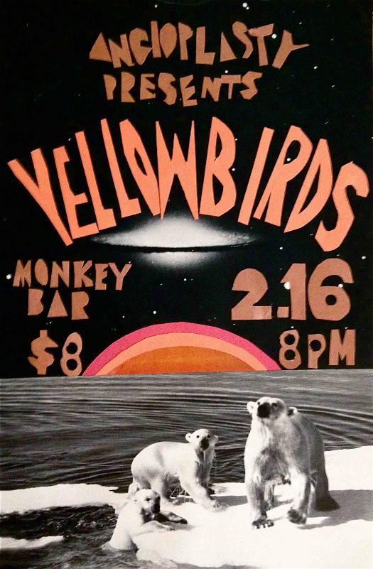 Yellowbirds at Monkey House